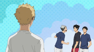 ハイキュー!! アニメ 2期7話 | 月島蛍 黒尾鉄朗 木兎光太郎 赤葦京治 | HAIKYU!! 梟谷学園グループ 合同合宿