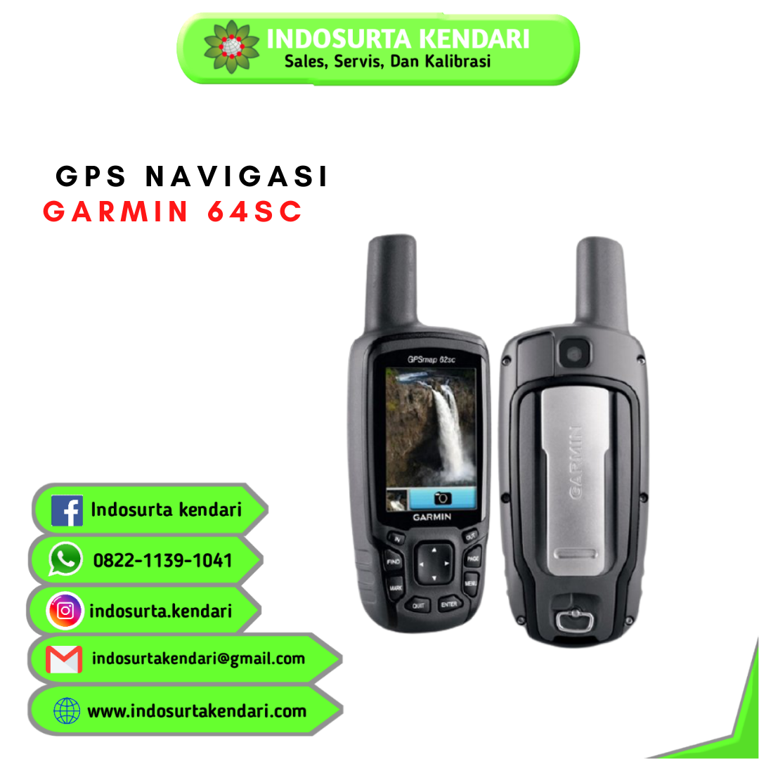 Jual GPS Garmin 64SC Di Kendari Sulawesi Tenggara