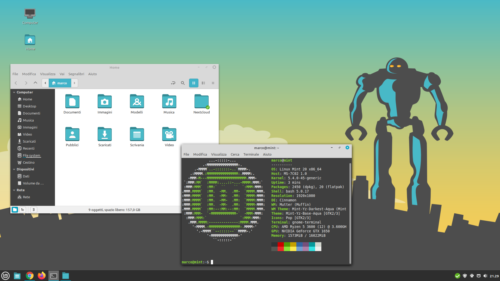 Come ho personalizzato la mia Linux Mint 20 “Cinnamon”
