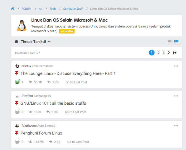 Komunitas Forum Linux Kaskus