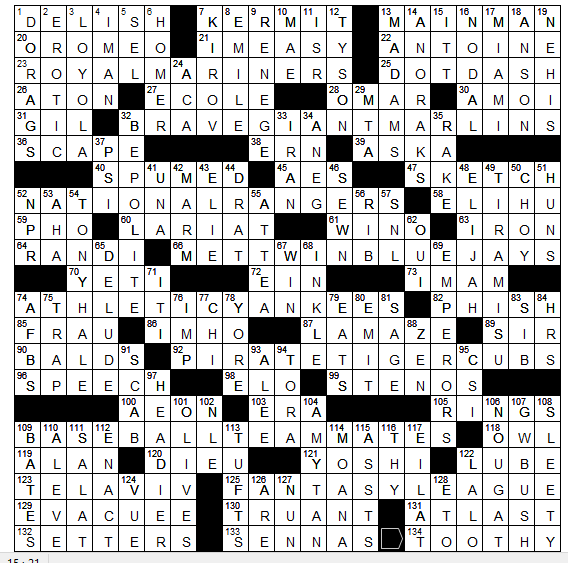 Opus ___ crossword clue image