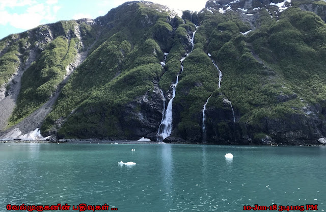 Glacier Waterfalls Alaska