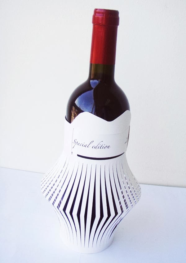 wine label design