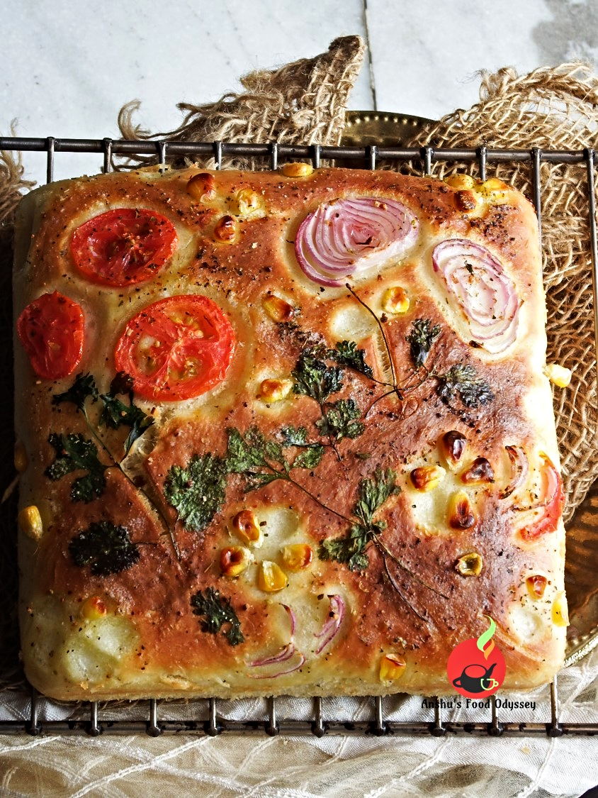 Classic Herbed Focaccia Bread Recipe