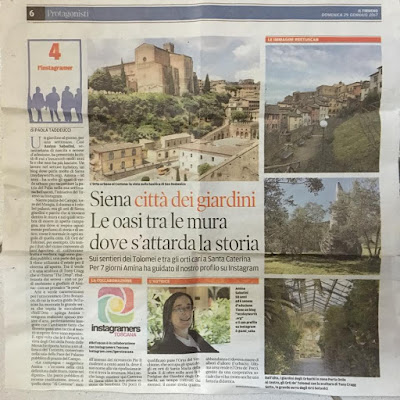 Orti di Siena per #betuscan de @iltirreno