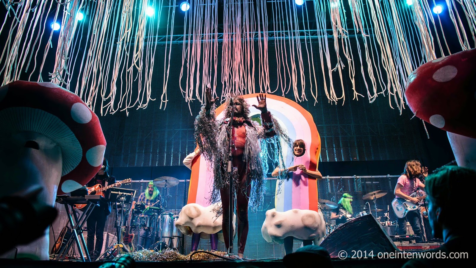 The Flaming Lips Toronto Riot Fest 2014 www.oneintenwords.com one in ten words toronto indie alternative music blog concert photography pictures