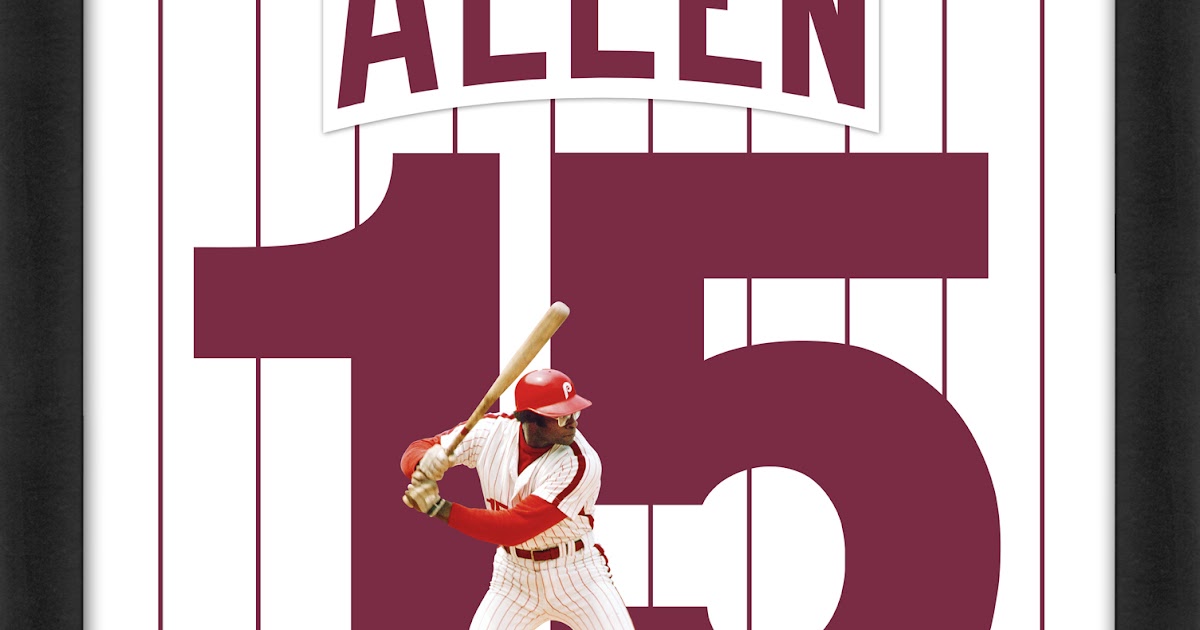 Dick Allen Hall Of Fame Phillies To Retire Dick Allens 15 
