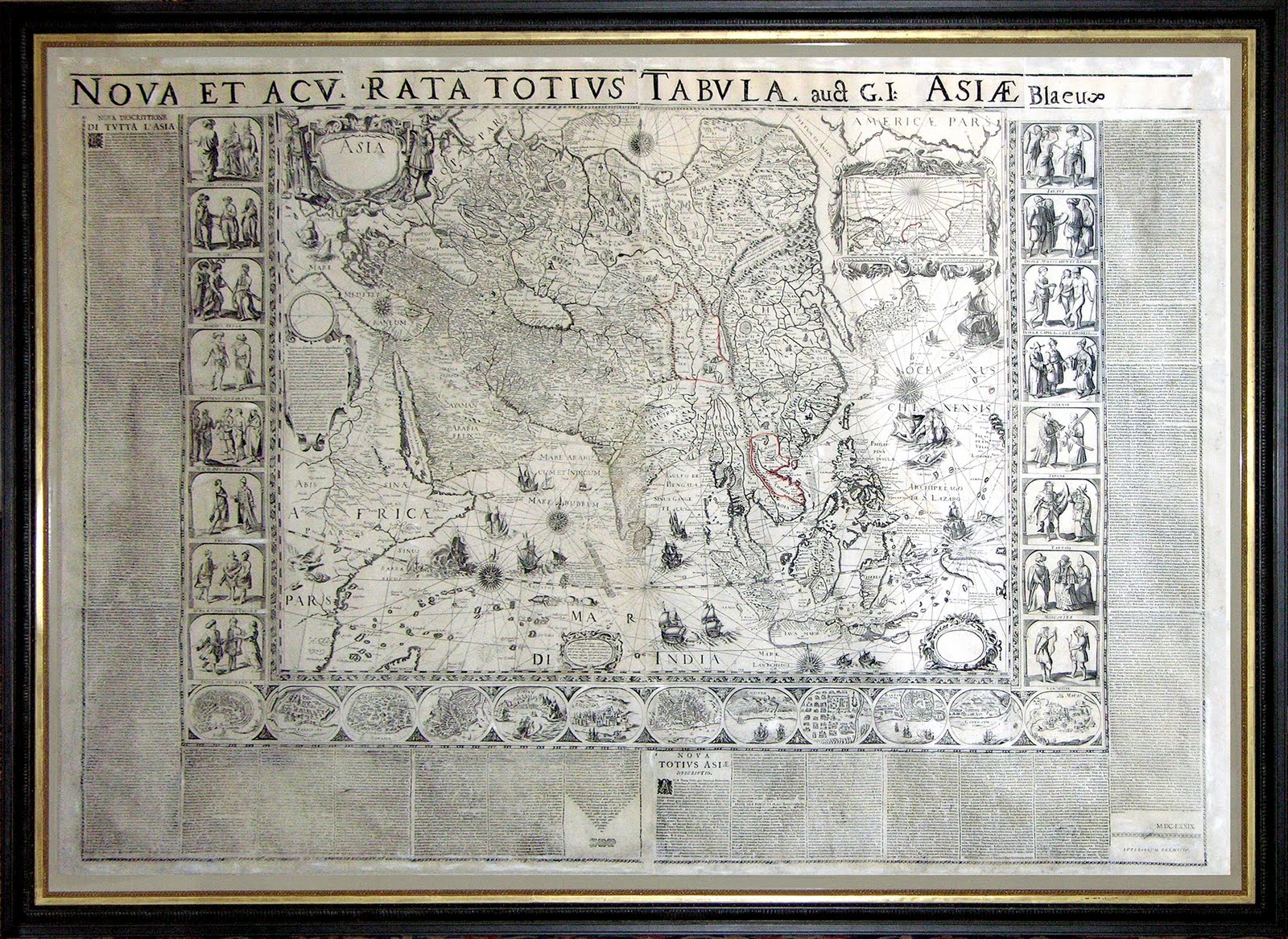 Maps of the Day: Set of Continents by William Janszoon Blaeu (1571-1638)