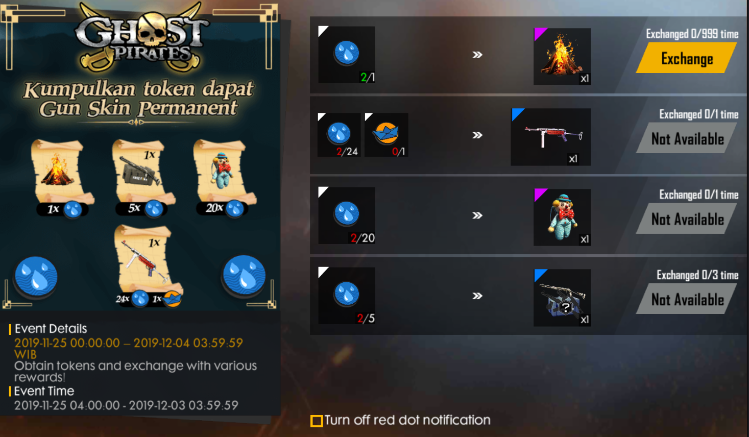 Cara Mendapatkan Token Water Drop Dan Boat Token Event Ghost