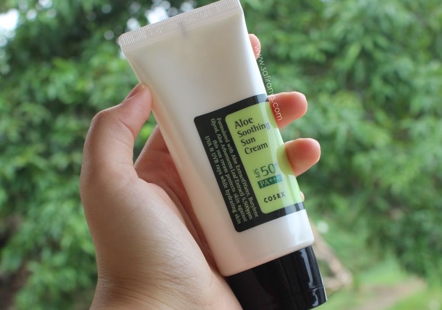 Cosrx aloe soothing sun cream untuk kulit apa