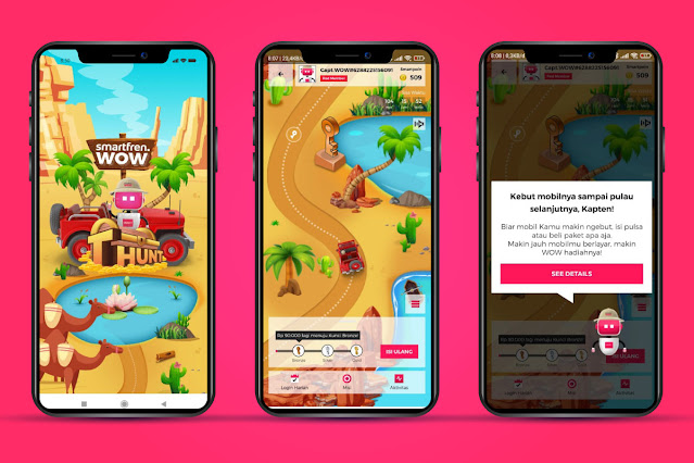 Cara Mengikuti Smartfren Rejeki WOW Treasure Hunt Periode Ketiga