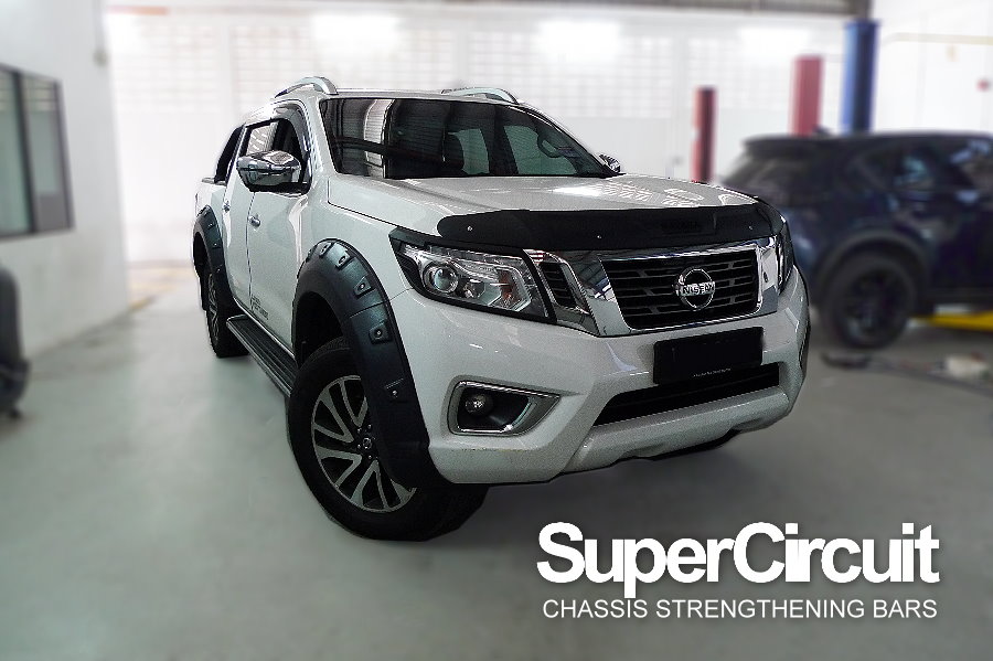 SUPERCIRCUIT CHASSIS STRENGTHENING BARS Nissan Navara NP300 (D23