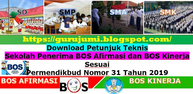Download Juknis Sekolah Peserta Bos Afirmasi Dan Bos