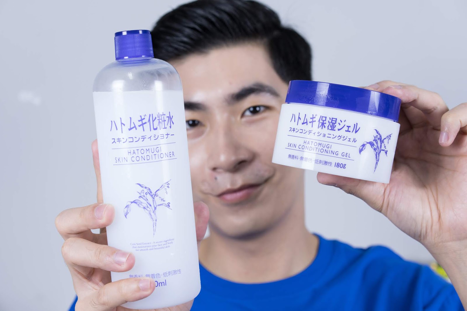 รีวิว HATOMUGI Skin Conditioner Lotion & Conditioning Gel iBoom_Style