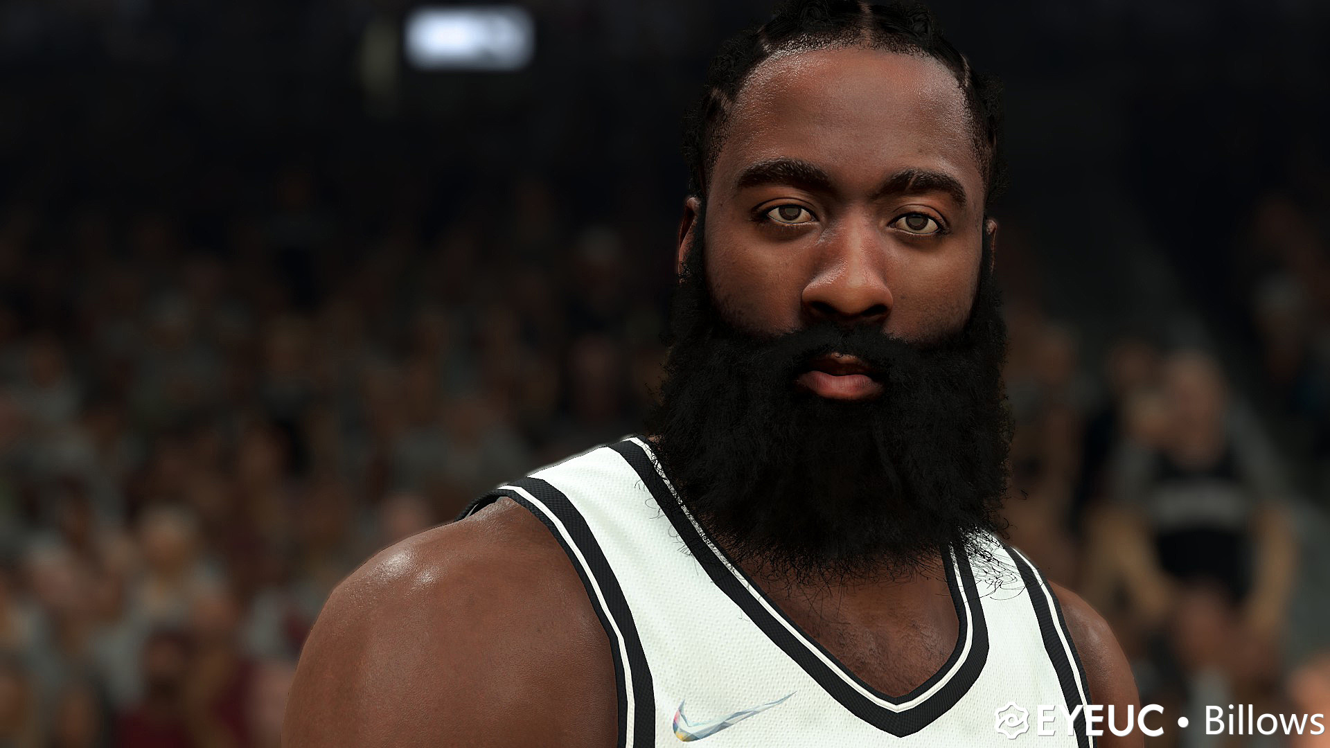 NBA 2K22 James Harden Cyberface and Body Model by Billows