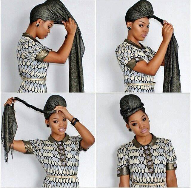 The AfroFusion Spot Style Guide How to Tie Chic Head Wrap Styles