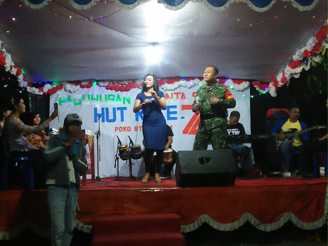 Senyum TNI Polri di Wonosari Bikin Warga Gembira