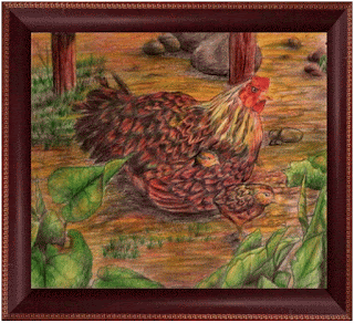 Gambar flora dan fauna yang telah dibingkai Gambar Gambar flora dan fauna yang telah dibingkai sebagai Cara Sketsa Flora dan Fauna Dengan Mudah