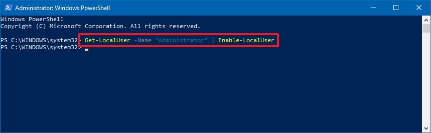 Enable or Disable Administrator Account On Login Screen in Windows 10