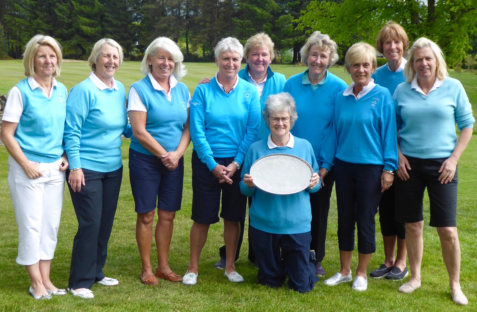 Scottish Veteran Ladies' Golf Association. WEST VETS TEAM VICTORIOUS