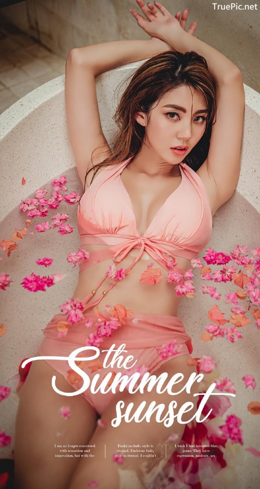 Image Lee Chae Eun - Bucket Pink Bikini - Korean Fashion Model - TruePic.net - Picture-27