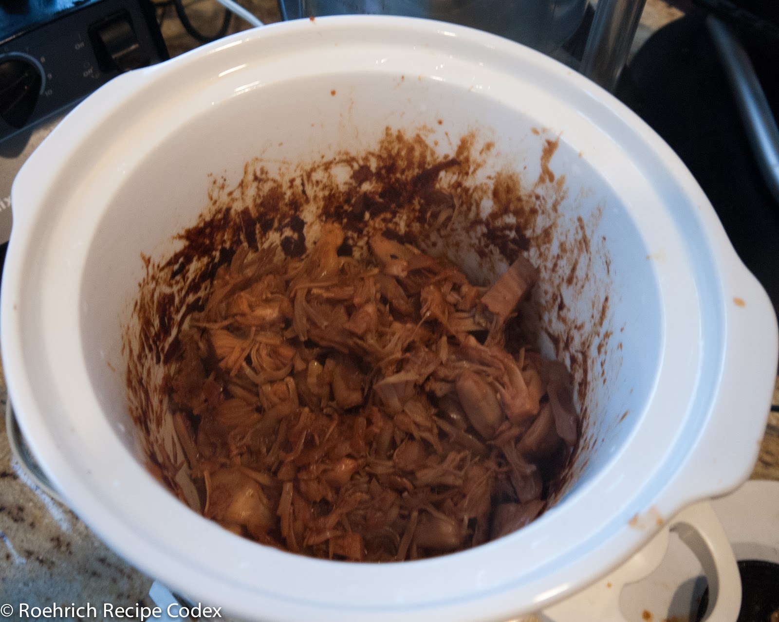 Recipe Codex Entree BBQ Sandwich