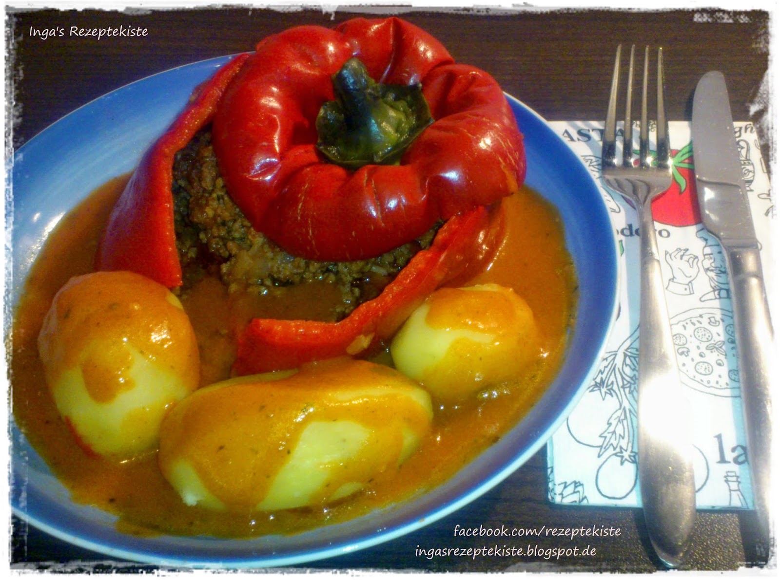 Ganz klassisch und gut: Gefüllte Paprika
