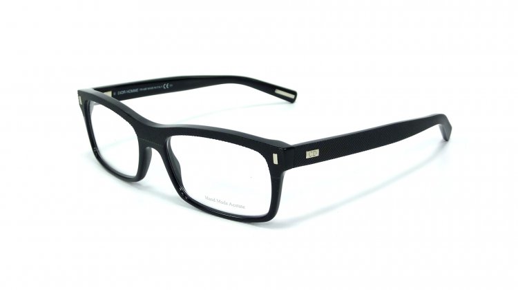 dior black tie eyeglasses