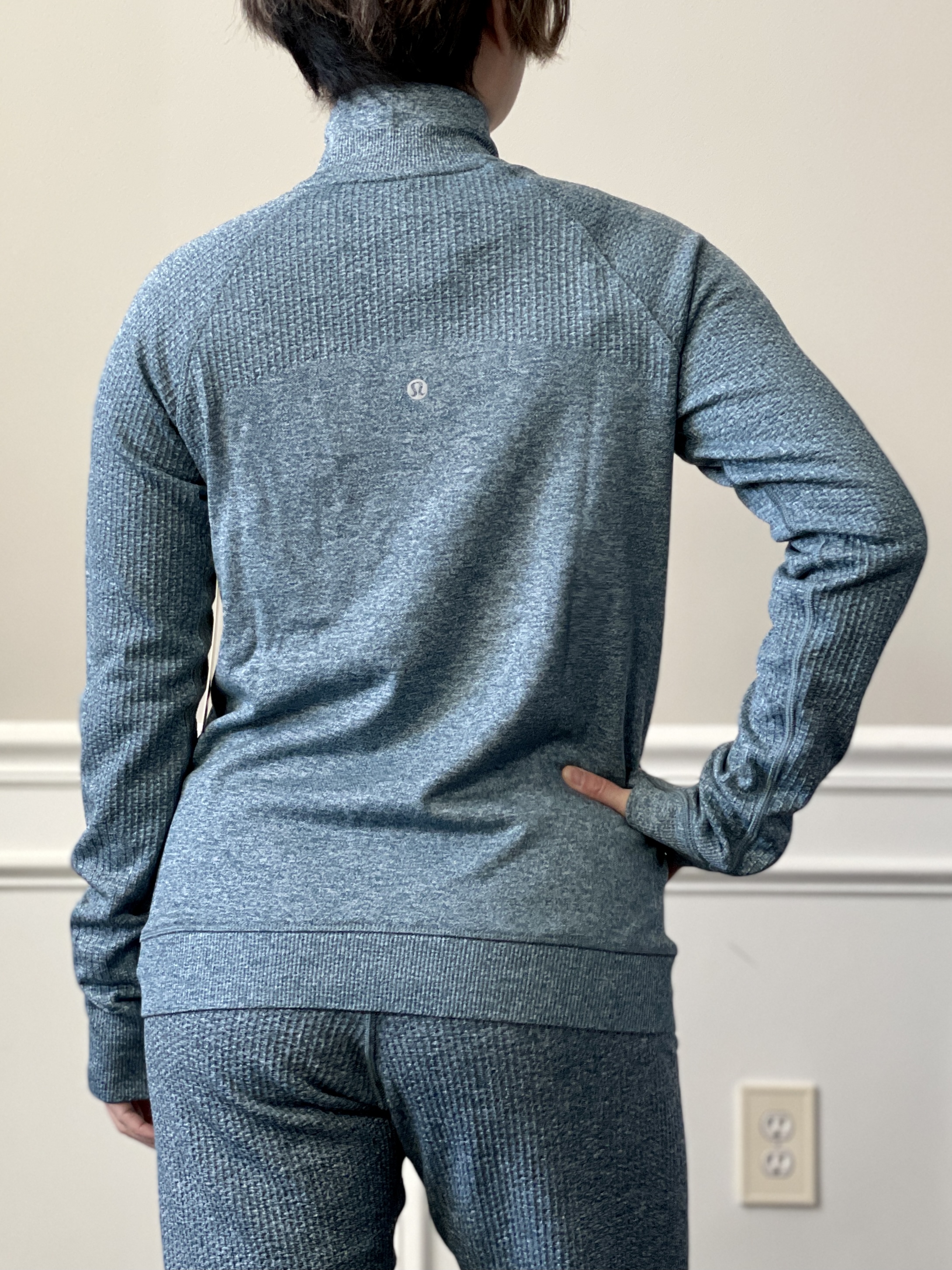 engineered warmth half zip