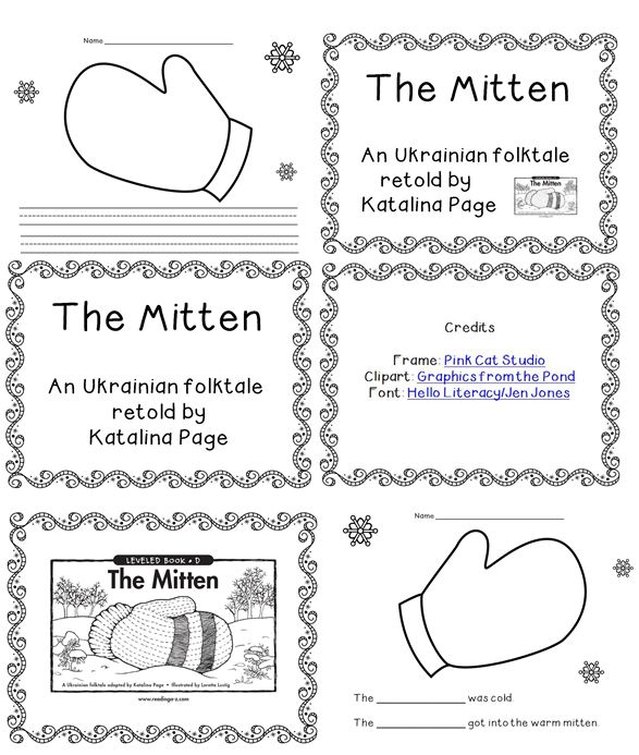 The Mitten Worksheets Free
