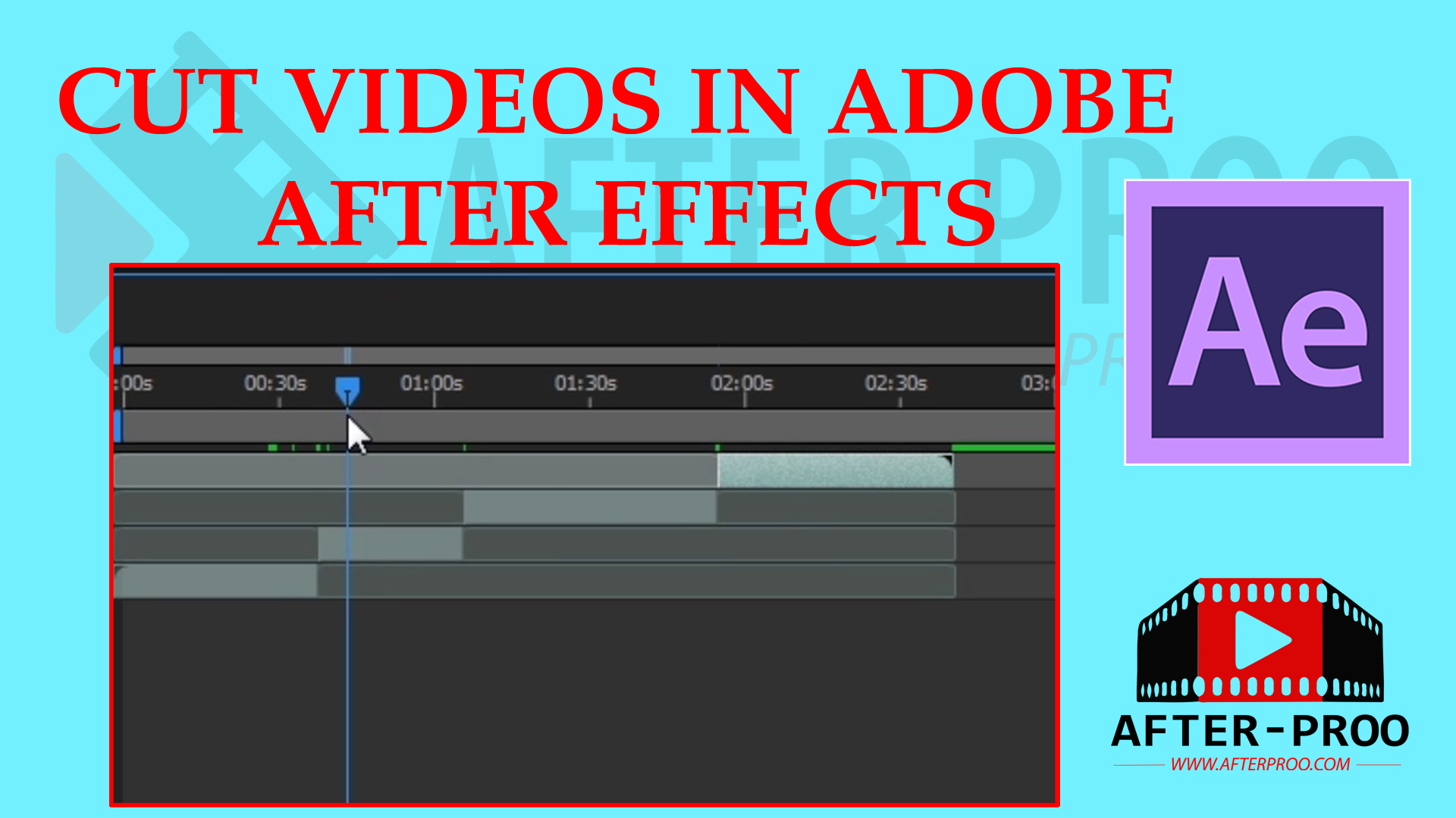 How to cut in after effects