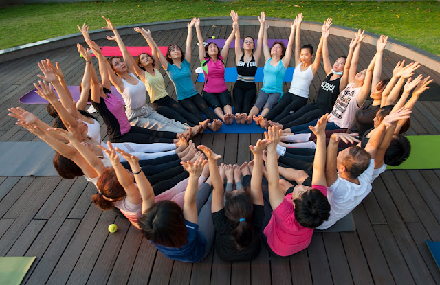 Yoga day in Lexington Residence 2021