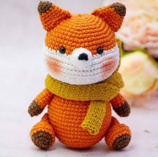 PATRON GRATIS ZORRO AMIGURUMI 43250