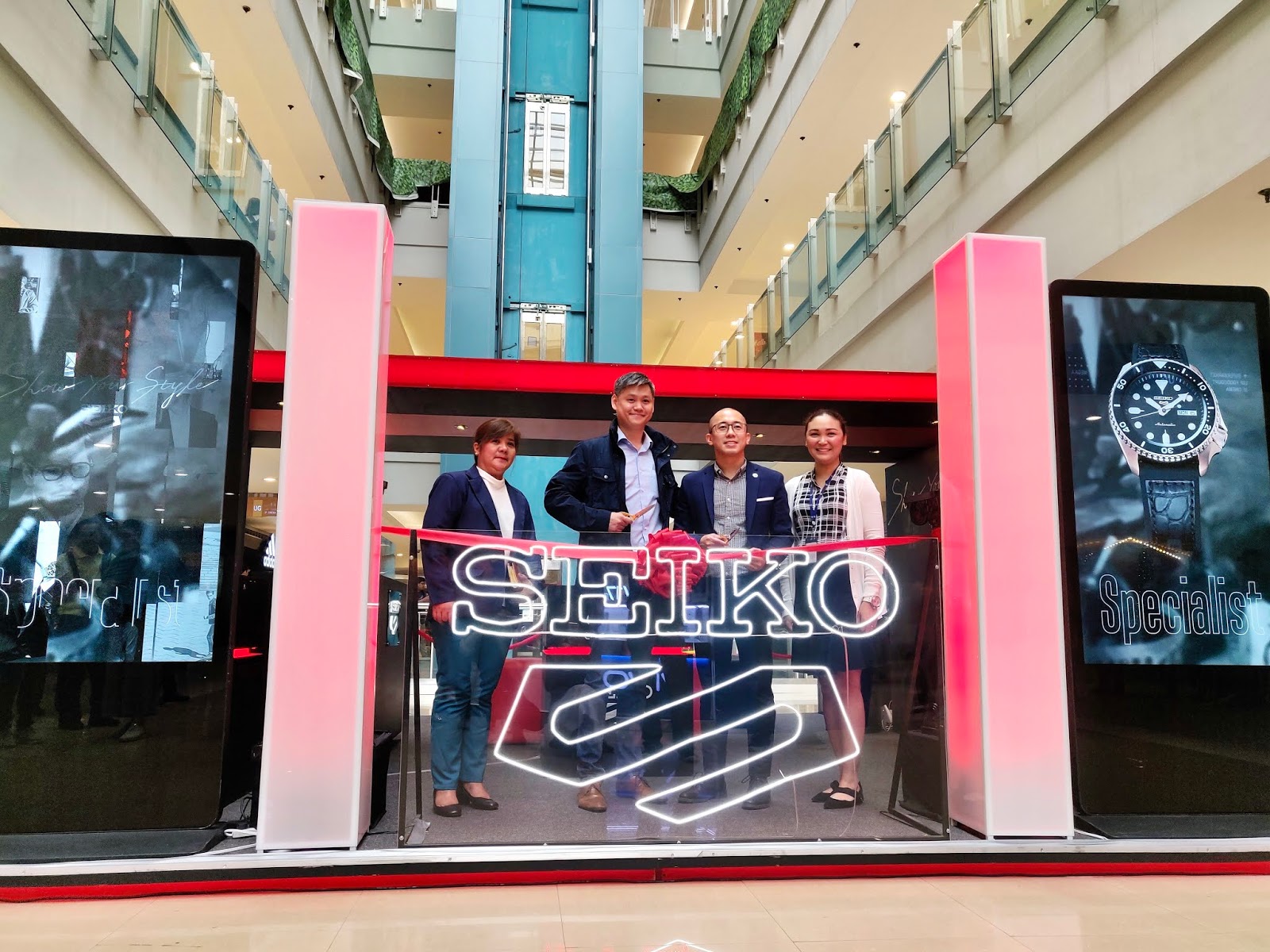 Seiko 5 Sports opens First Pop-Up Store in SM Megamall - Sugarsmile