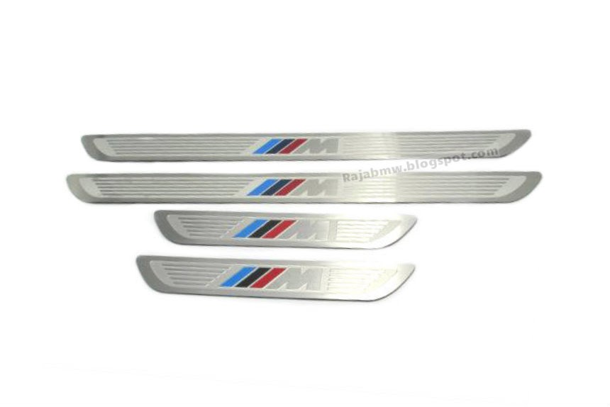 Door Sill Plate ///M BMW E30, E36, E46, E90, X5 E70 Bahan Stainless