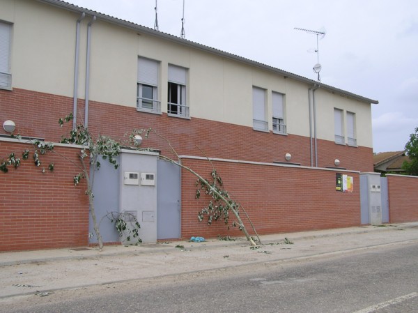 Patrimonio popular Enramadas en Villanueva de Azoague.
