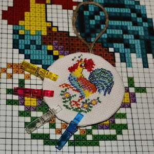 DIY. Новогодние Xstitch шары