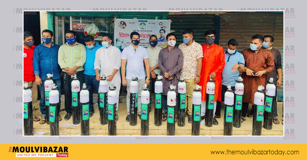 At the initiative of Zakir, 20 more oxygen cylinders were added to Juri-Barlekha