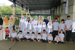 Doa Bersama Dan Santunan  Anak Yatim Yayasan AL HIDAYAH Ds Penambangan DI MASJID NURUL YAQIN YONIF RAIDER 514 KOSTRAD