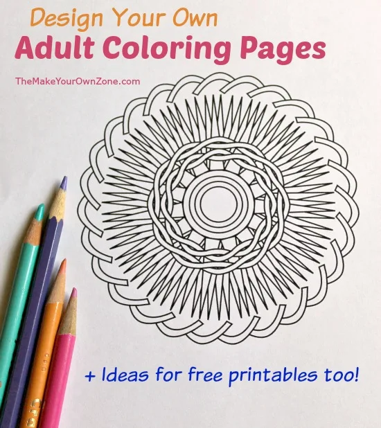 Breathtaking Make Your Own Adult Coloring Book Wallpaper Digital Art