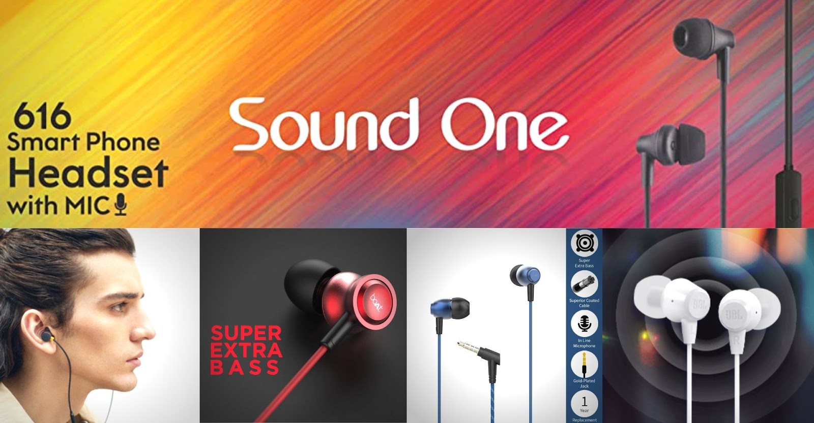 Best Earphones Under 1000 | Top-10 Earphones With Mic Under 500 to 1000