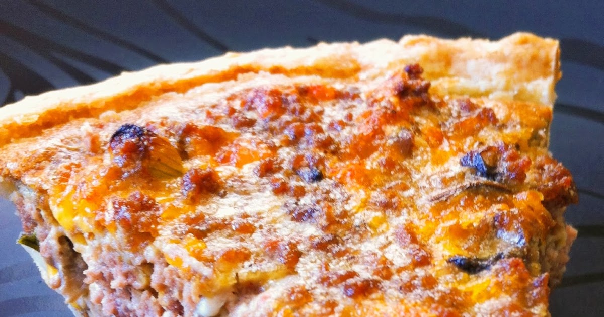 Easy Cheeseburger Quiche