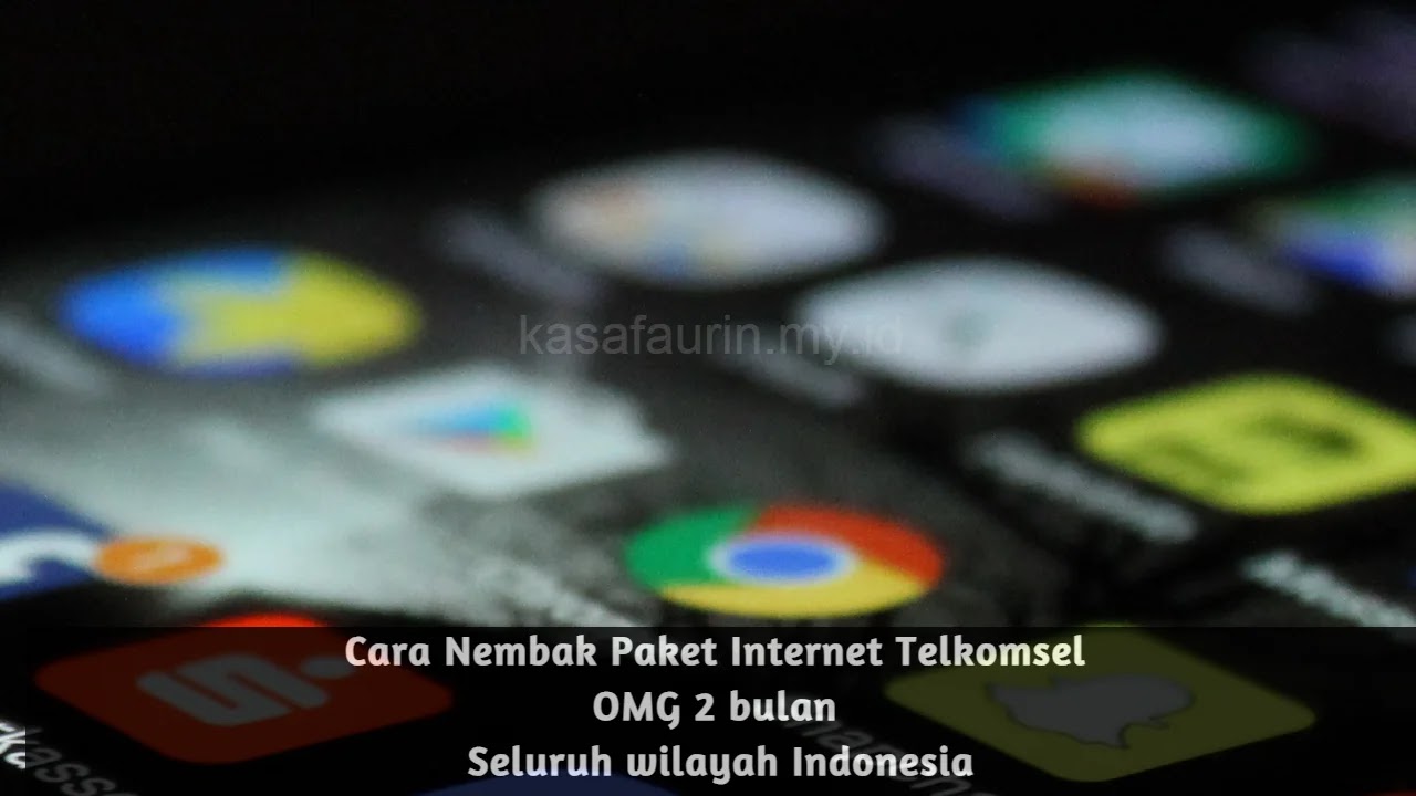 Cara Nembak Paket Internet Telkomsel OMG 2 bulan Seluruh wilayah Indonesia