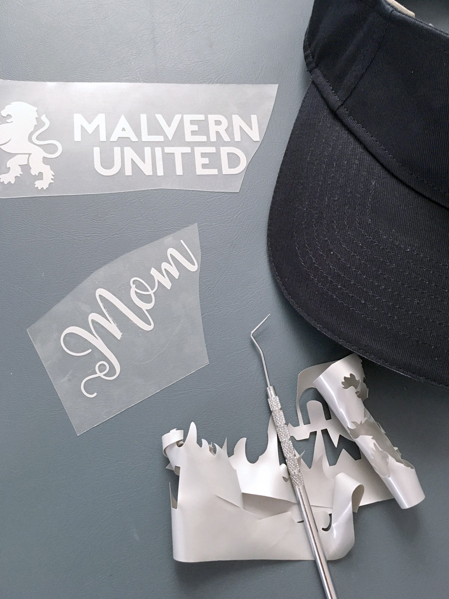 *Remember when using HTV to mirror your image before cutting a weeding!*