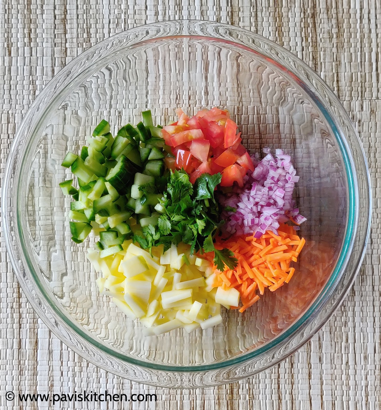 Green mango salad recipe Raw mango salad Indian Mango kachumber