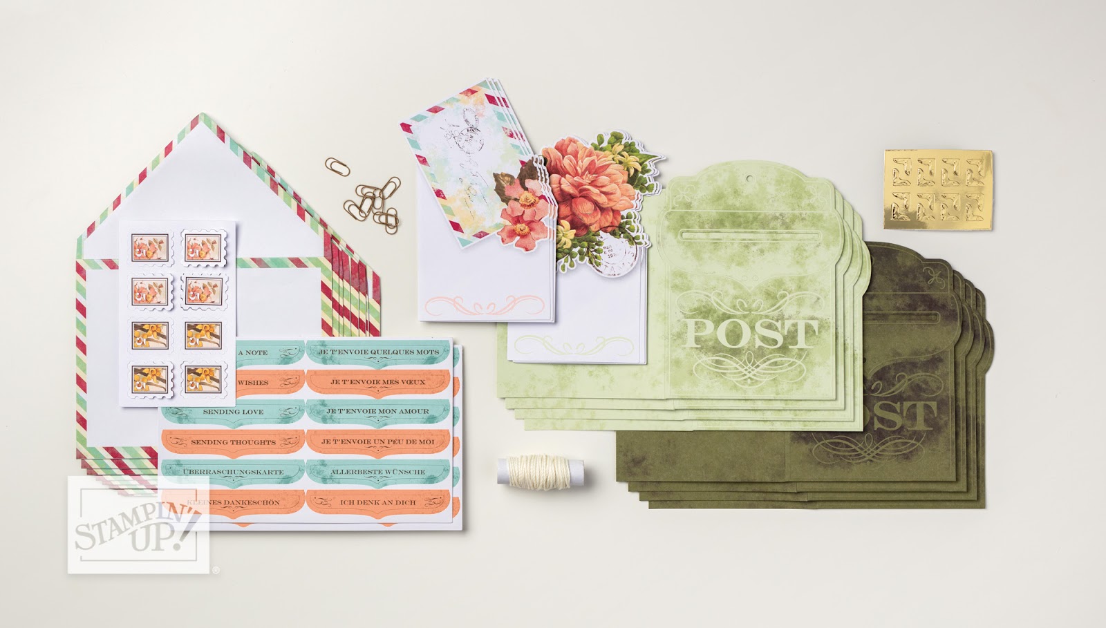 Stampin' Up! Precious Parcel Card Kit Stamped Sophisticates