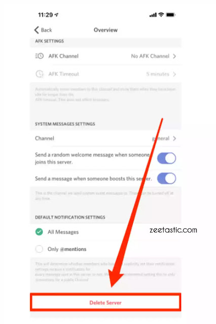 How to Delete a Discord Server