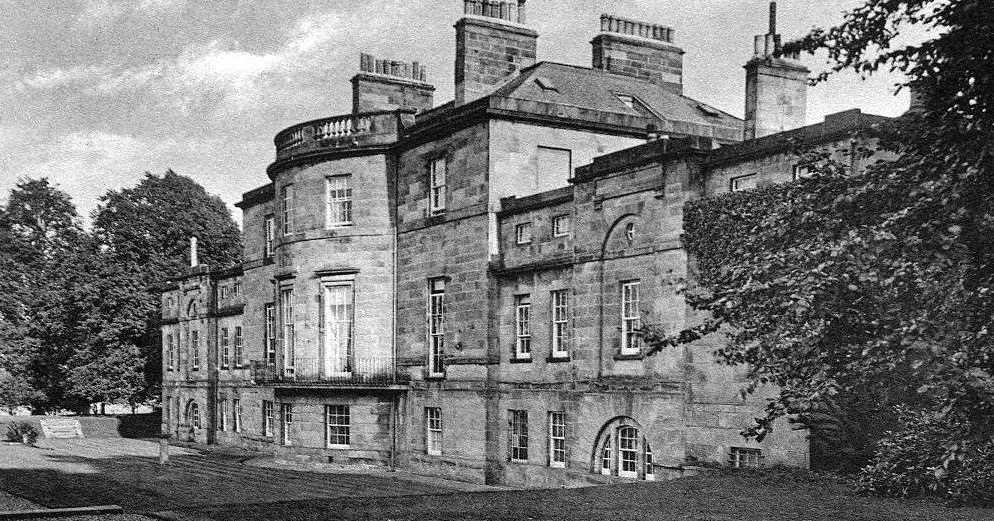 Tour Scotland Old Photograph Colinton House Edinburgh Scotland