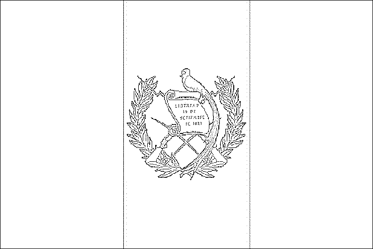 guatemala flag coloring pages - photo #40
