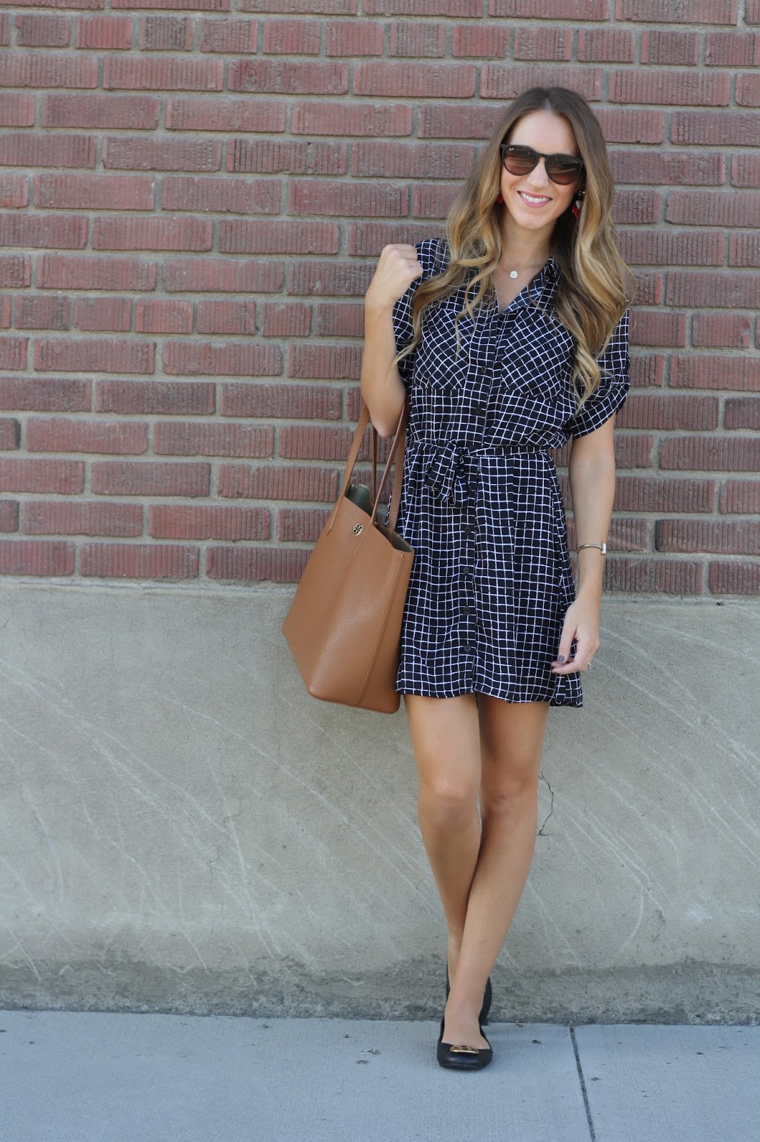 School Days: Checkered Dress - Look 1 - Twenties Girl Style